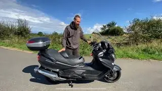 Suzuki Burgman 650 MY17 review / walkaround