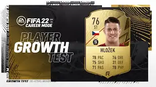 FIFA 22 | Adam Hložek Growth Test
