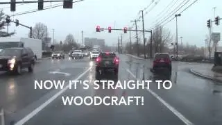 To Woodcraft in Woburn from 93 and 95 South