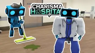 Я стал уборщиком и врачом в ROBLOX Charisma Hospital