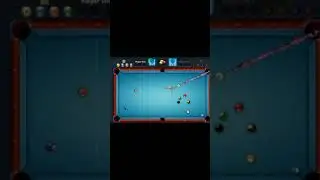 Crystal Blade cue trick Shot in 8 ball pool ||CoinSeller|| ||GameRoom||