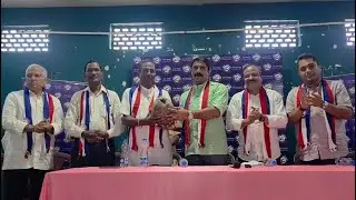 Goa Forward Chief Vijai Sardesai addressing Zilla Panchayat Election Meeting at Canacona.