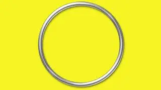 1 UUR 11 MINUTEN GEEL SCHERM MET ZILVEREN RING, ZILVEREN CIRKEL, ZILVEREN RING