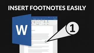Как вставлять сноски и концевые сноски в Microsoft Word