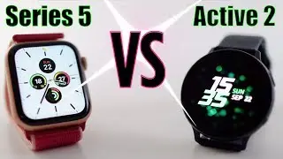 Samsung Galaxy Watch Active 2 ⚡️Versus ⚡️Apple Watch Series 5 - Review