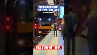 Новый Suburban Oscar: ПЕРВЫЙ ВЗГЛЯД + Редкий обзор &mdash; уже в продаже! #шорты #sydneytrains