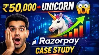 Razorpay Case Study in Hindi | ₹50,000 Se Unicorn Tak Ka Safar | Complete Business Model