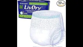 Review LivDry Adult M Incontinence Underwear 2021