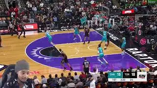 FlightReacts To HORNETS at RAPTORS | FULL GAME HIGHLIGHTS | November 17, 2025!