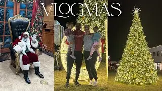 Vlogmas 09: Праздничные развлечения с близнецами, снег в Техасе, фотографии с Сантой и многое другое