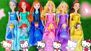 Satisfying with Unboxing & Review Disney Princess Frozen ELSA & Jasmine Toys! ASMR Relaxing