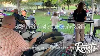 The Revels cover Crazy Little Thing Called Love by Queen in Mapleton, Utah on September 30, 2024