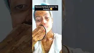 Tan Removal Mask for Face & Body☀️#tanremovalfacepack #instantglow #shorts #ytshorts #glowyskin