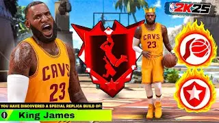 This 2016 LEBRON JAMES Build is a MENACE on NBA 2K25