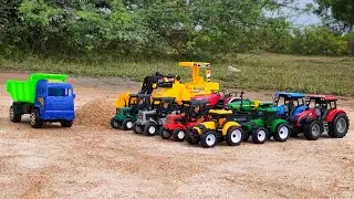Excavator fully loaded sand truck | Excavator and truck videos | Toyz Ology