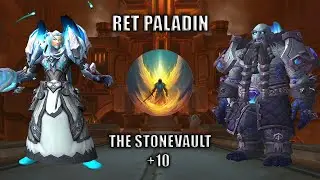 Ret Paladin M+ Season 1 The War Within | +10 The Stonevault | Herald of The Sun