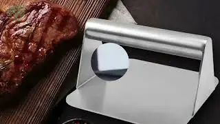 Stainless Steel Hamburger Press / Meat Patty Maker