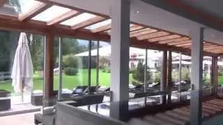 Kitzb&uuml;hel Hotel Kitzhof 4 Sterne Hotel in Kitzbuehel Wellness Bereich Pool Liegen