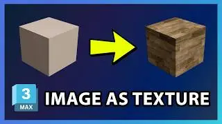 How to Add Image as Texture in 3ds Max 2027 | 3ds Max for Beginners Tutorial