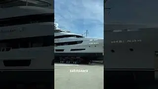 Danzante Bay Super Yacht #zaknzaara#yacht#megaship