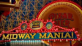 Toy Story Midway Mania! HD -- Disney California Adventure - Feb 2022