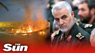 US kills Iranian general in rocket strike at Baghdad airport as countries stand on brink of war