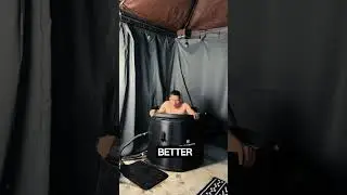 Cold plunge! Day 98 #2024 #motivation #goggins #inspiration #workout #new #shorts #subscribe #trend
