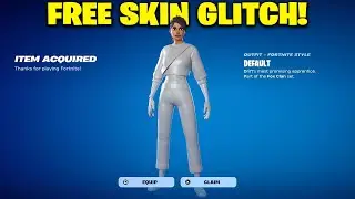 How to get FREE SKIN GLITCH in Fortnite! (All White Default Skin)