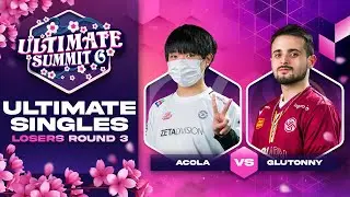 あcola vs Glutonny - Losers Round 3 Ultimate Summit 6 - SSBU Singles | Steve vs Wario