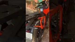 Ktm duke 250 2025 saddle stay and top rack installed #duke #ktm #duke250 #bike #saddlestay #ktmlover