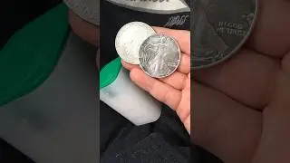 🪙🦅 Cull vs Uncirculated American Silver Eagle Coins! #shorts #money #preciousmetals #silver