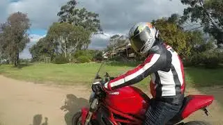 ducati monster 659 Australia termignoni carbon racing exhaust 2021