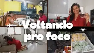 Rotina da dieta+autocuidado+trabalho+comida no fog&atilde;o de lenha com marido+foco e f&eacute; 🙏💪🎯