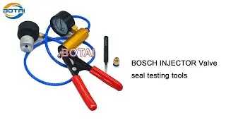 Bosch injector control valve seal testing tools