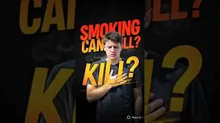 15 AGE + SMOKING =SILENT DEATH? #quitsmoking #youthawareness #motivation