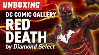 Самый быстрый Бэтмен из ныне живущих! Распаковка ПВХ-фигурки DC Gallery Red Death