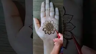 Easy mehndi design #youtubeshorts #shorts