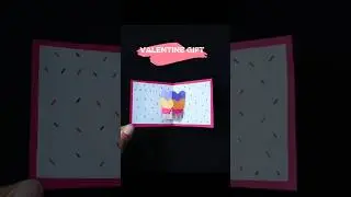 Easy Valentine Card Making Idea | Handmade Valentine Card at Home #status