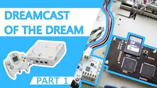 Dreamcast of the Dream part 1 GDEMU + Dream PSU + VGA mod