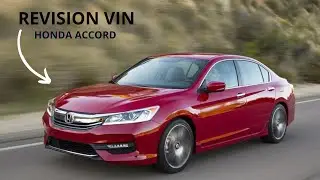 Donde est&aacute;n los n&uacute;meros de serie (VIN) HONDA ACCORD  // DUKCARS AUTOMOTRIZ