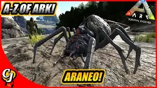 A-Z Of Ark! The ARANEO And What Makes It An Awsome Turret Dino!! || Ark Survival Evolved!