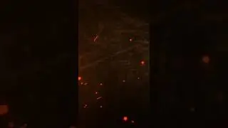 Cinematic Background Sparks #1