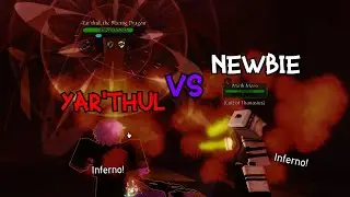 I dragged a new player to fight Yar'Thul (Roblox Arcane Lineage)