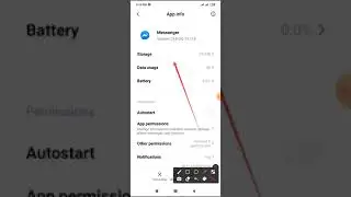 Messenger & phone app version check on Xiaomi