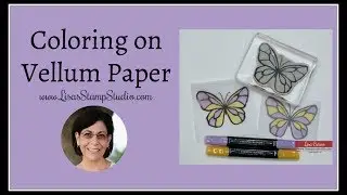 Coloring on Vellum Paper