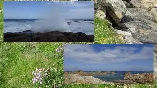 Bretagne Trébeurden, Île Grande, Pointe de Toul-Ar-Staon, Greve Blanche, Breizh, Sturm