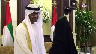 محمد بن زايد يستقبل جموع المهنئين بعيد الأضحى المبارك-1