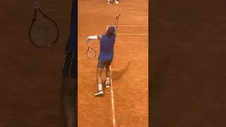 Alejandro Tabilo Practice before beating Joao Fonseca at the 2026 Argentina Open in Buenos Aires 🎾