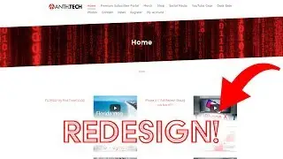 New Redesigned Website! Done On WordPress!