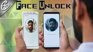Samsung Galaxy S9 vs Redmi Note 5 Pro Face Unlock Battle!